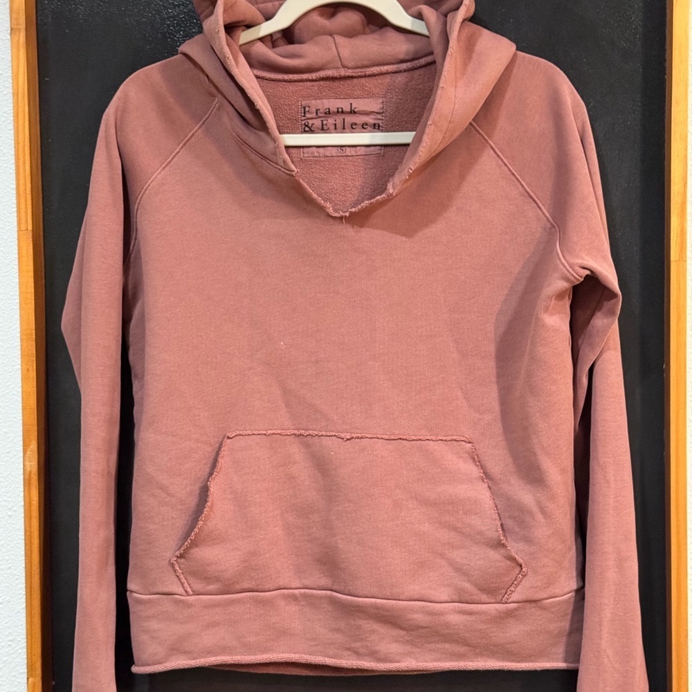 Frank & Eileen Women's Dusty Rose LAB530TF Essential Hoodie